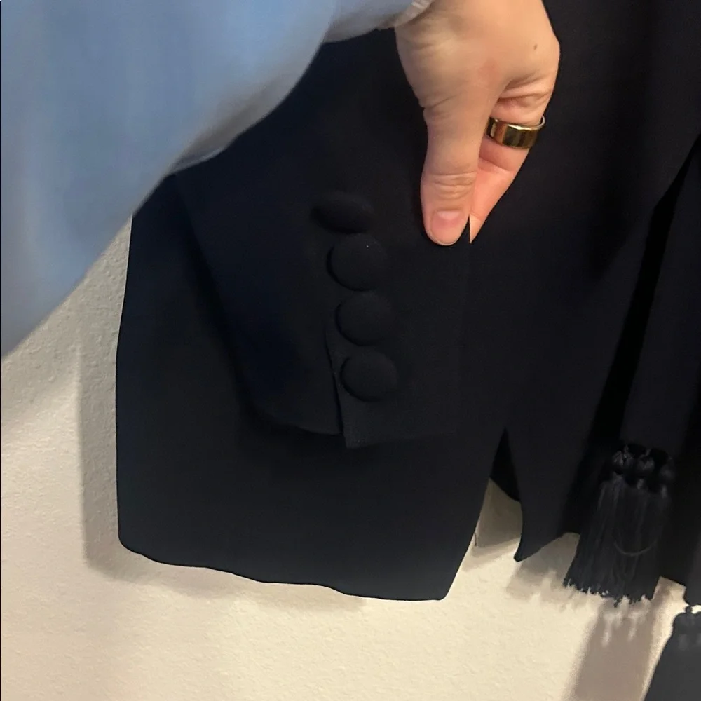 Early 1990s Christian Dior blazer with sleek wrap